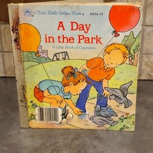 Vintage A Day in the Park A Little Golden Book